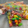 Children's role-playing toys, simulated food, barbecue, hot pot, fruit, cut-up, boys' hamburger, French fries, kitchen set details Picture